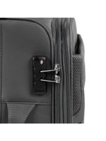 Mala Média Poliéster 4 Rodas Verbier  II - Cinza