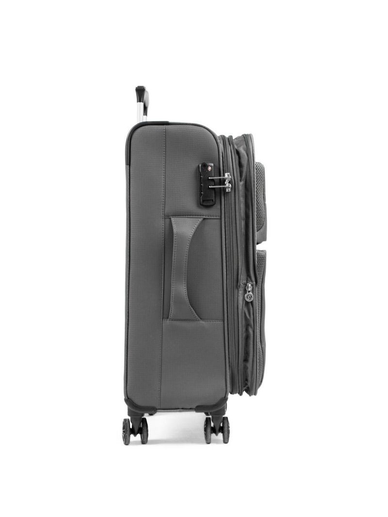 Mala Média Poliéster 4 Rodas Verbier  II - Cinza