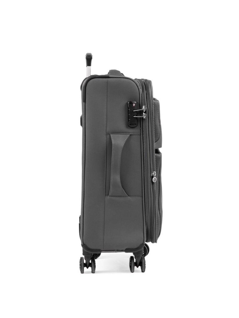 Mala Média Poliéster 4 Rodas Verbier  II - Cinza