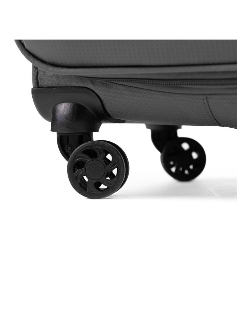 Mala Média Poliéster 4 Rodas Verbier  II - Cinza