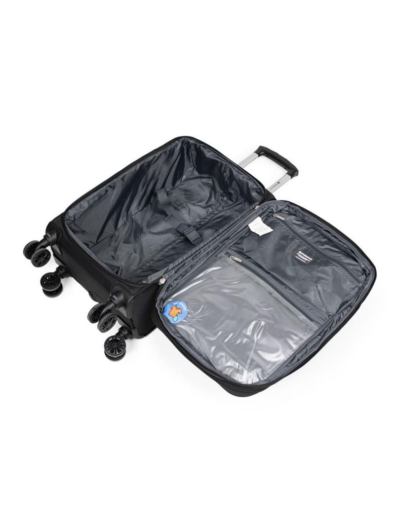 Mala Pequena Poliester 4 Rodas Verbier Swiss One 205 Preta P