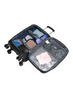 Mala Pequena Poliester 4 Rodas Verbier Swiss One 205 Preta P