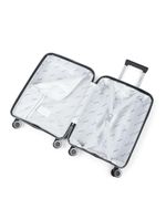 Mala média de polipropileno 4 rodas malta preto