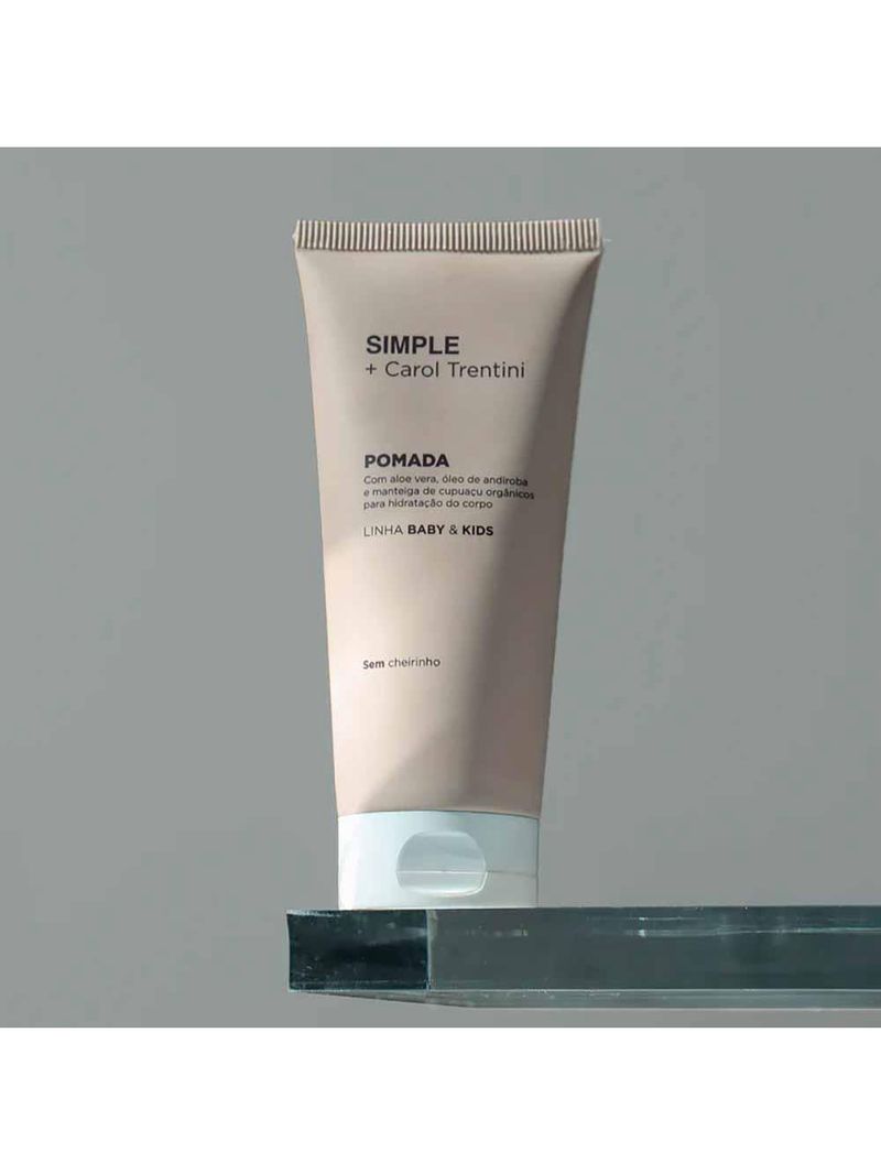 Pomada preventiva de assaduras simple organic baby & kids