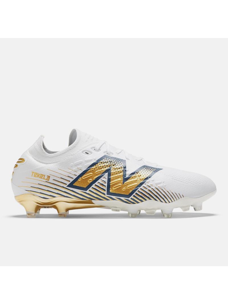 Chuteira campo new balance tekela pro low fg v4+ unisex