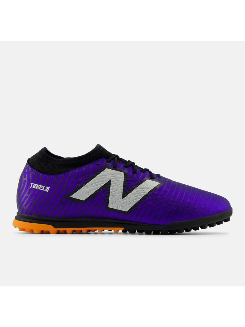 Chuteira society new balance tekela magique tf v4+ unisex