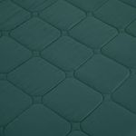 Kit cobre leito colcha speciale casal matelado toque acetinado 400 fios 3 peças verde