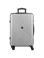 Mala Média 23KG ABS 4 Rodas 26" Detroit Prata