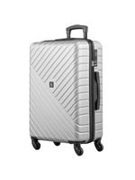 Mala Média 23KG ABS 4 Rodas 26" Detroit Prata