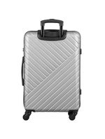 Mala Média 23KG ABS 4 Rodas 26" Detroit Prata