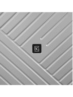 Mala Média 23KG ABS 4 Rodas 26" Detroit Prata