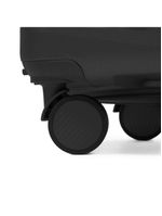 Mala Média 23 Kg Polipropileno 4 Rodas Hong Kong Preta