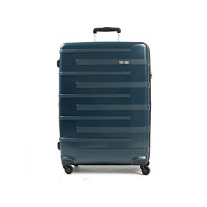 Mala Grande Polipropileno 4 Rodas Suissewin Montreux Azul