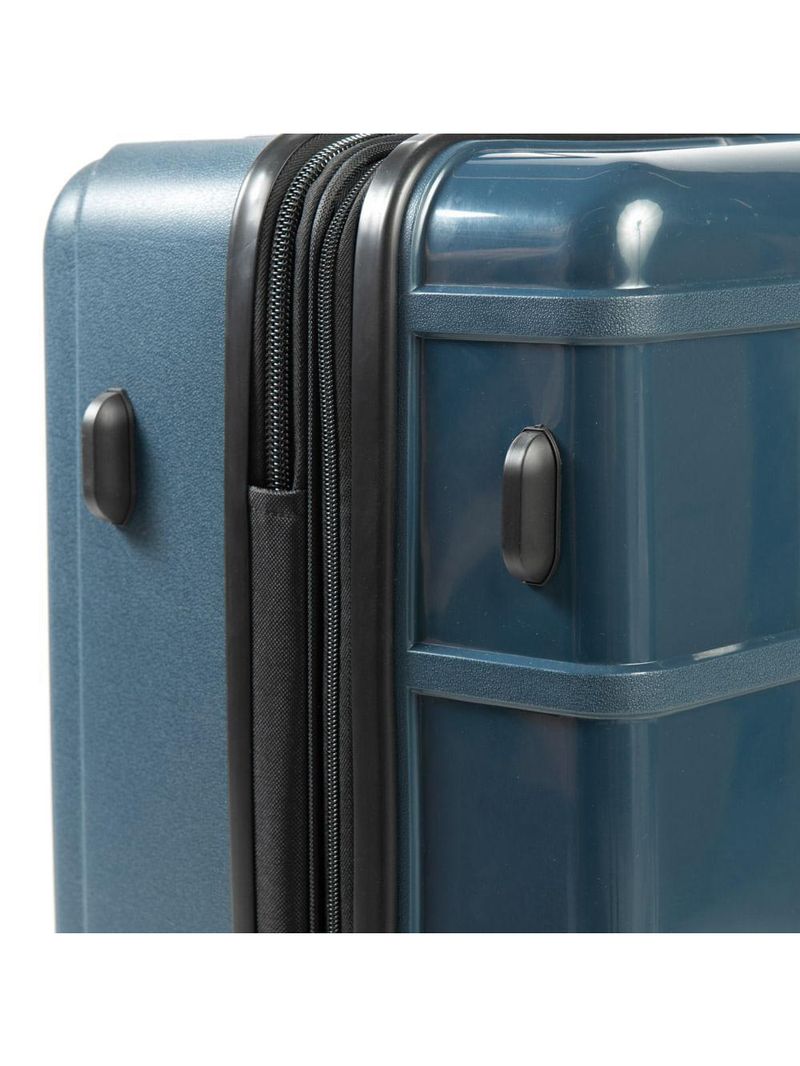 Mala Grande Polipropileno 4 Rodas Suissewin Montreux Azul