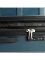 Mala Grande Polipropileno 4 Rodas Suissewin Montreux Azul