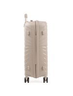 Mala Média 23 Kg Polipropileno 4 Rodas Rover - Off White