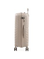 Mala Média 23 Kg Polipropileno 4 Rodas Rover - Off White