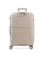 Mala Média 23 Kg Polipropileno 4 Rodas Rover - Off White