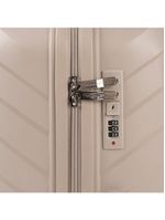 Mala Média 23 Kg Polipropileno 4 Rodas Rover - Off White