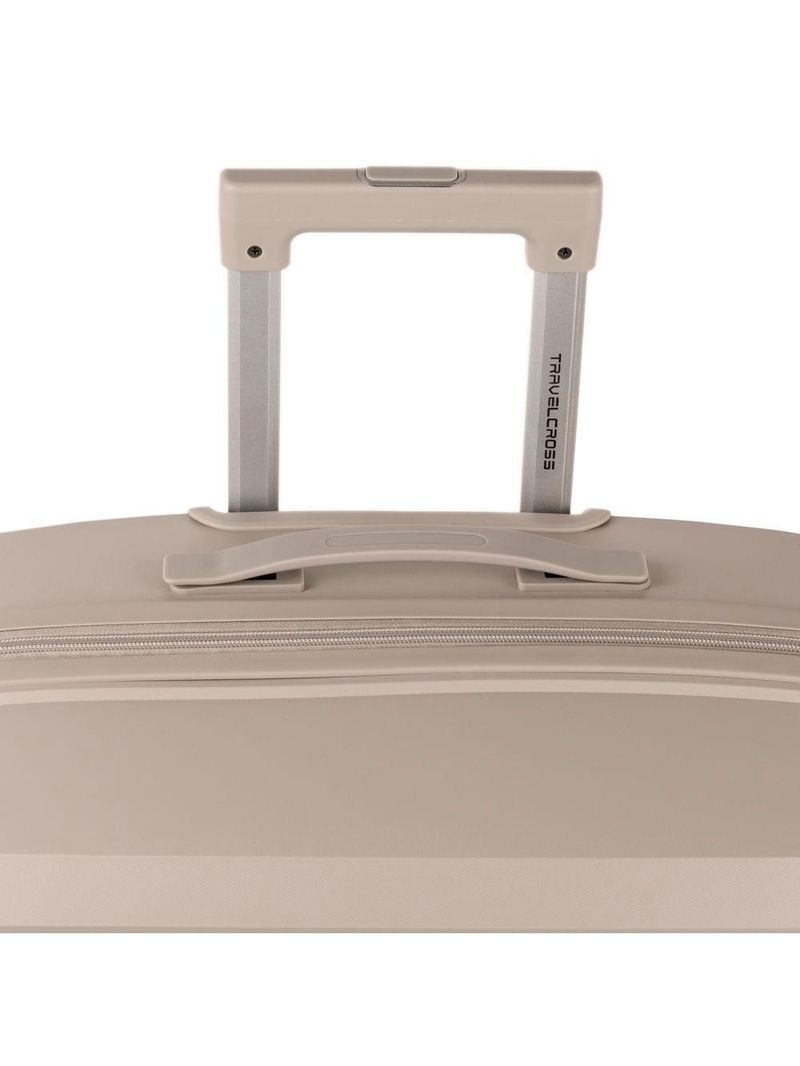 Mala Média 23 Kg Polipropileno 4 Rodas Rover - Off White