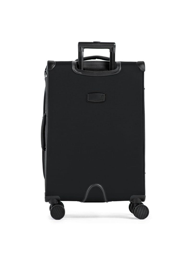 Mala Grande Poliéster 4 Rodas Zurique - Preta