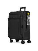 Mala Grande Poliéster 4 Rodas Zurique - Preta