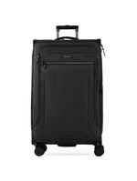 Mala Grande Poliéster 4 Rodas Zurique - Preta