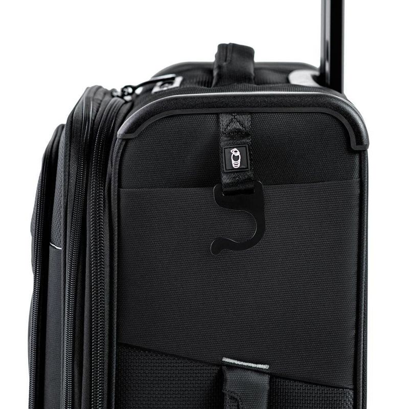 Mala Grande Poliéster 4 Rodas Zurique - Preta