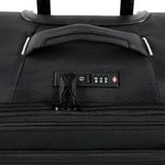 Mala Grande Poliéster 4 Rodas Zurique - Preta