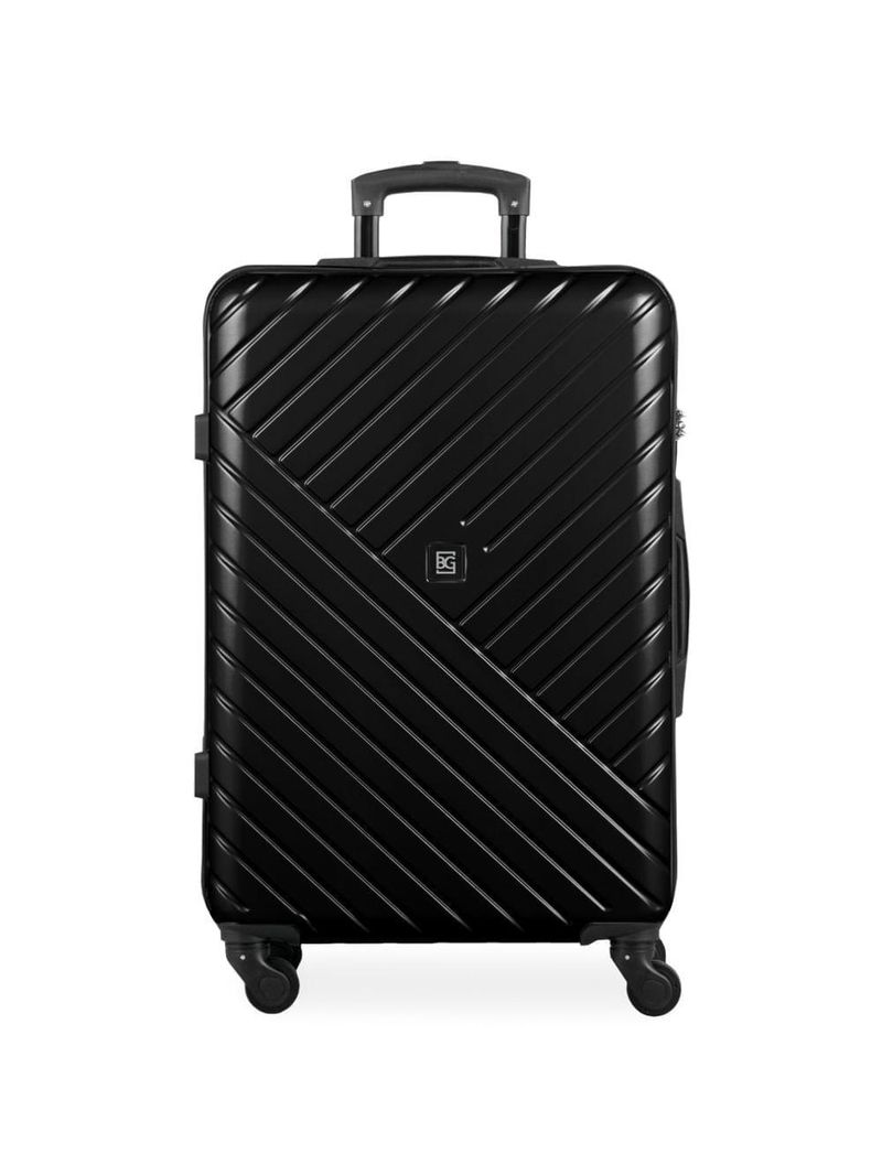 Mala Média 23 Kg ABS 4 Rodas 26" Detroit - Preta