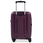 Mala de bordo polipropileno 4 rodas  swissone montreux roxo