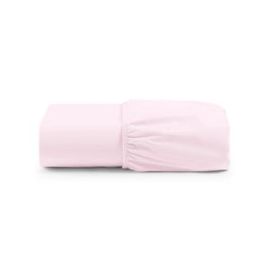 Lençol unique avulso de baixo king com elástico micro percal 400 fios - rosa