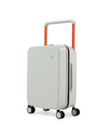 Mala de bordo policarbonato 4 rodas bagaggio bahamas branco