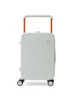 Mala de bordo policarbonato 4 rodas bagaggio bahamas branco