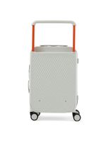 Mala de bordo policarbonato 4 rodas bagaggio bahamas branco