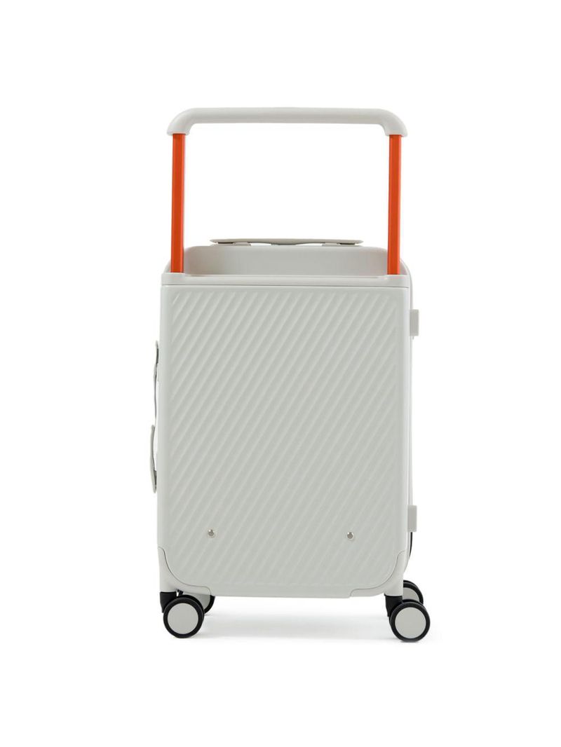 Mala de bordo policarbonato 4 rodas bagaggio bahamas branco