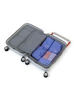 Mala de bordo policarbonato 4 rodas bagaggio bahamas branco