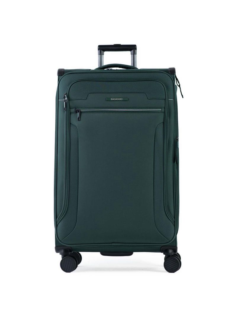 Mala Grande Poliéster 4 Rodas Zurique Verde