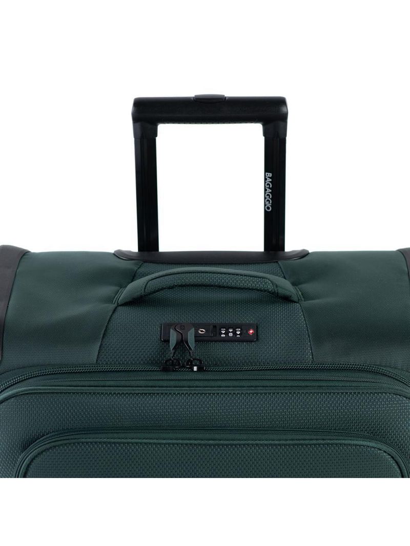 Mala Grande Poliéster 4 Rodas Zurique Verde