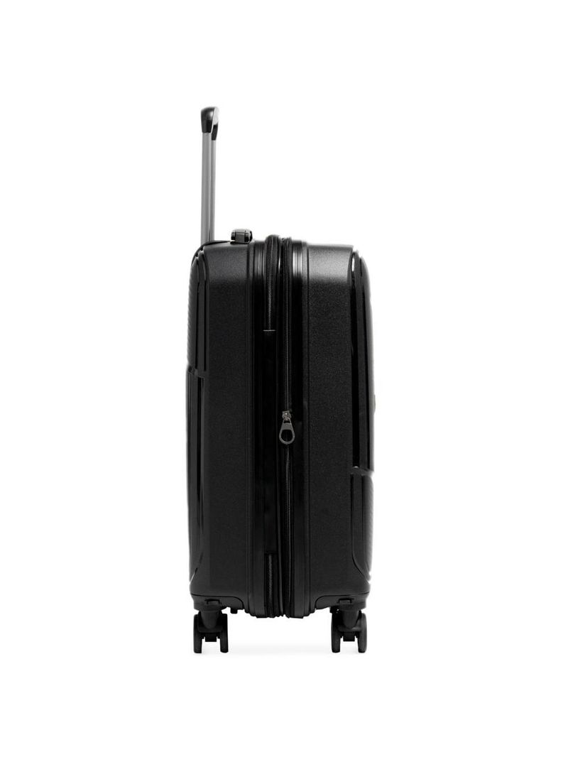 Mala de Viagem Pequena 10 Kg Polipropileno 4 Rodas Seul Preta