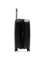 Mala de Viagem Pequena 10 Kg Polipropileno 4 Rodas Seul Preta