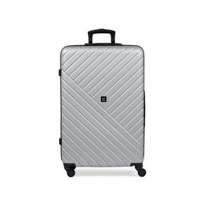 Mala Grande ABS 4 Rodas Detroit Prata