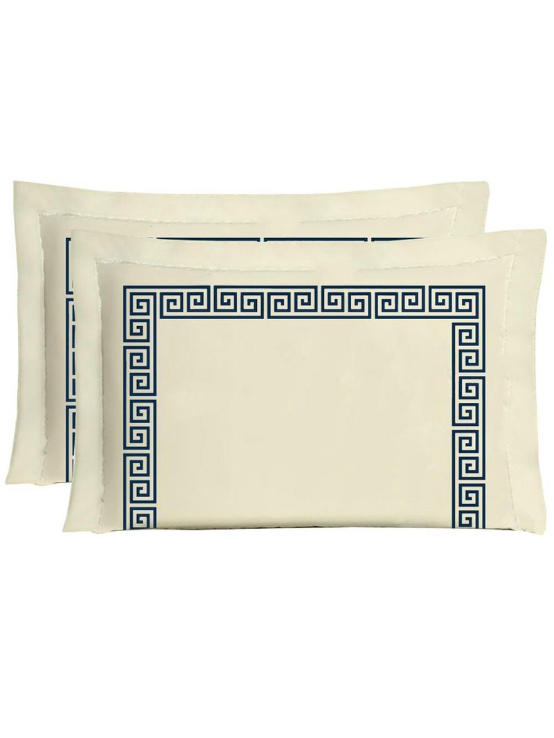 Kit cobre leito colcha mistral casal padrão microfibra dupla face 7 peças - palha