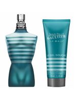 Coffret jean paul gaultier le male kit - perfume masculino edt + gel de banho