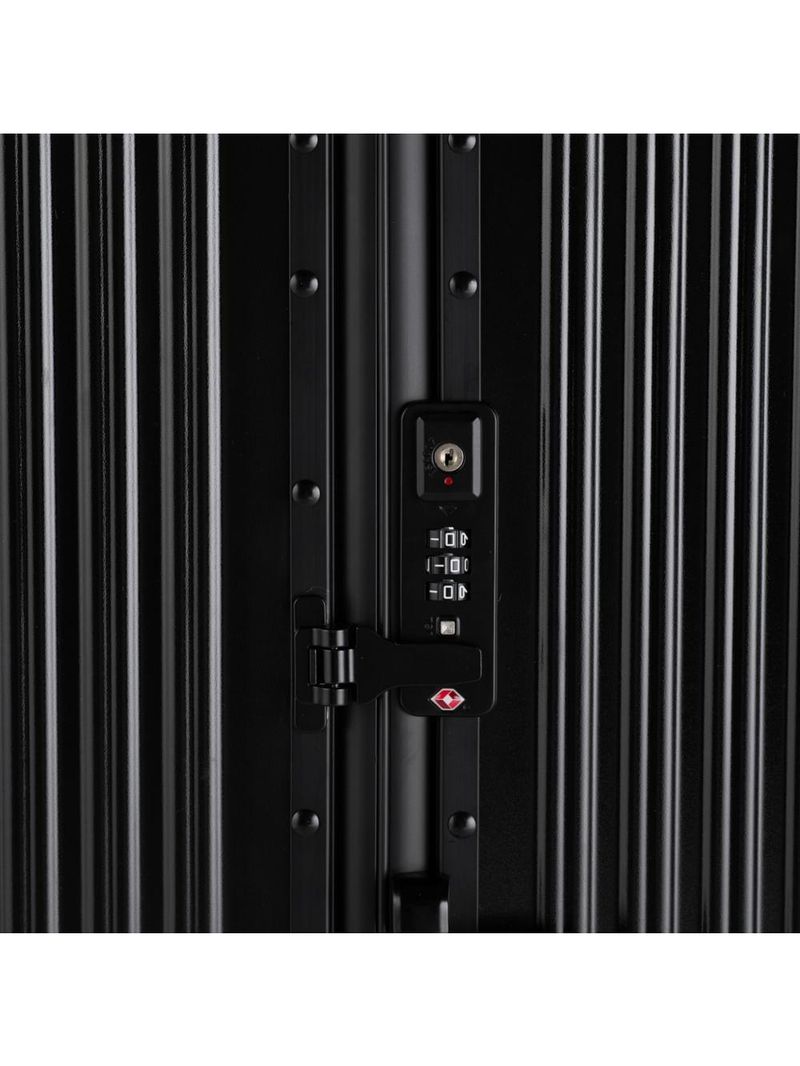 Mala grande de policarbonato 4 rodas kyoto ii preta