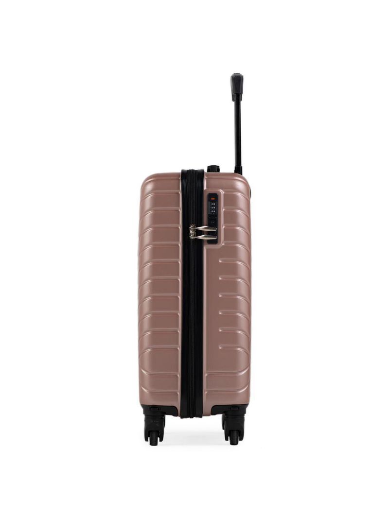 Mala de bordo abs 4 rodas detroit rose/preto