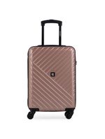 Mala de bordo abs 4 rodas detroit rose/preto