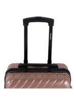 Mala de bordo abs 4 rodas detroit rose/preto