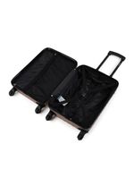 Mala de bordo abs 4 rodas detroit rose/preto