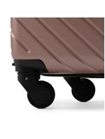 Mala de bordo abs 4 rodas detroit rose/preto